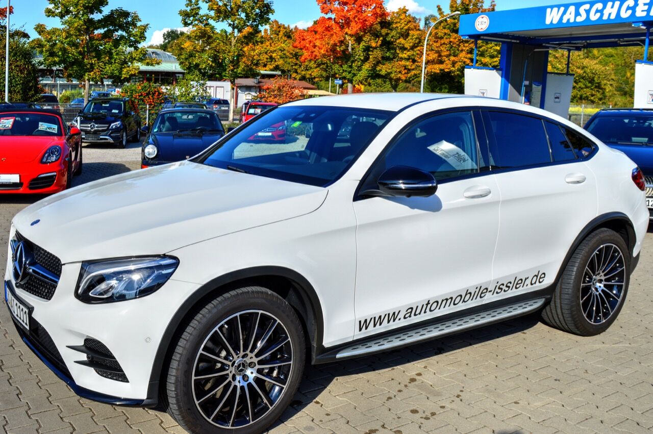 Mercedes GLC Coupé mit Issler-Beschriftung